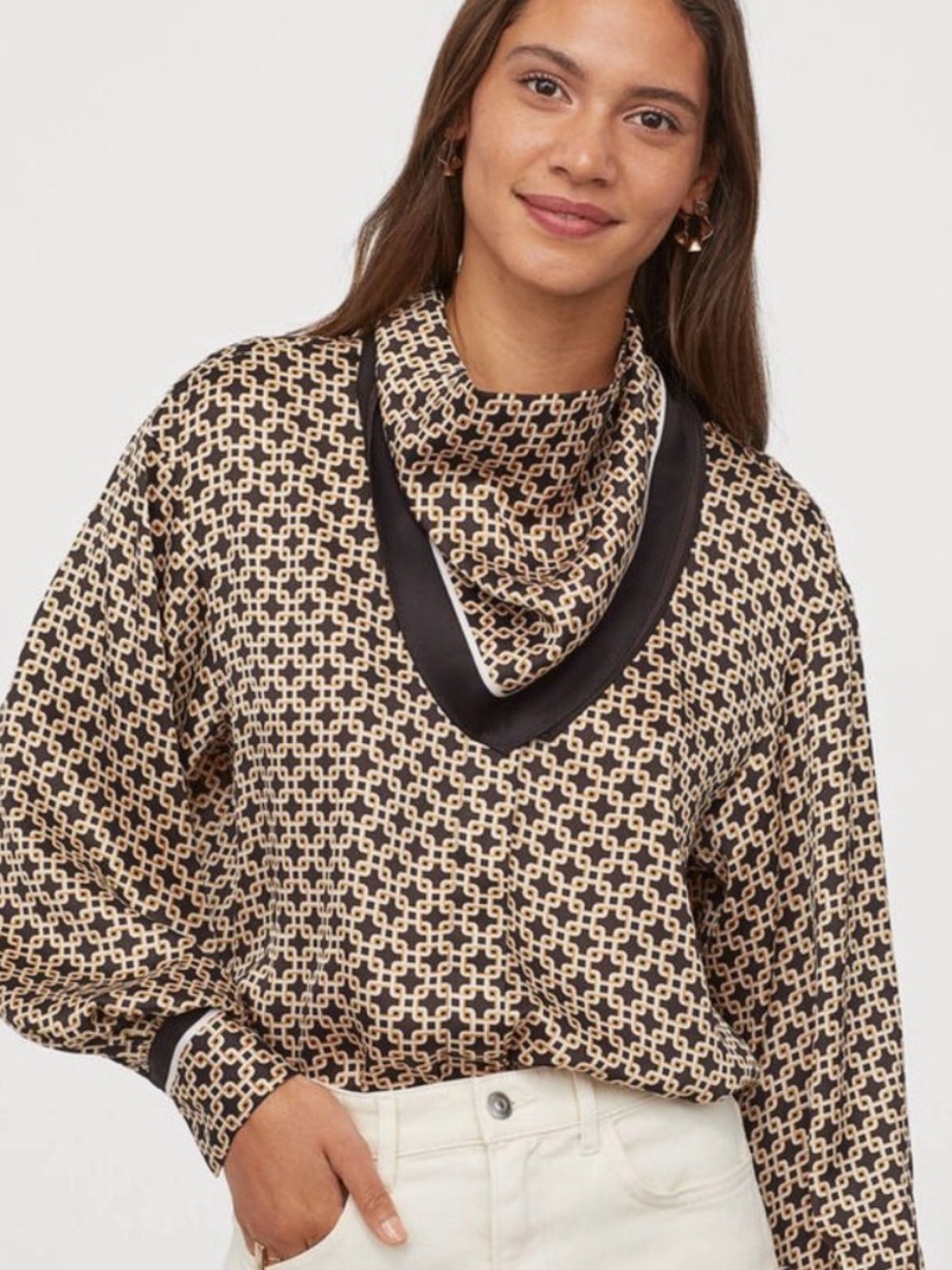 Richard Allen X H&M Scarf Top